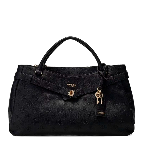 Guess Sac bandoulire Ella avec logo - UNICAN Noir- Ref 131 €